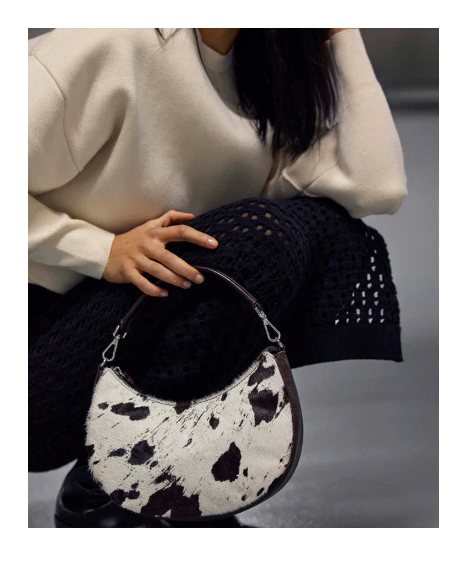 Markberg - Cow print taske