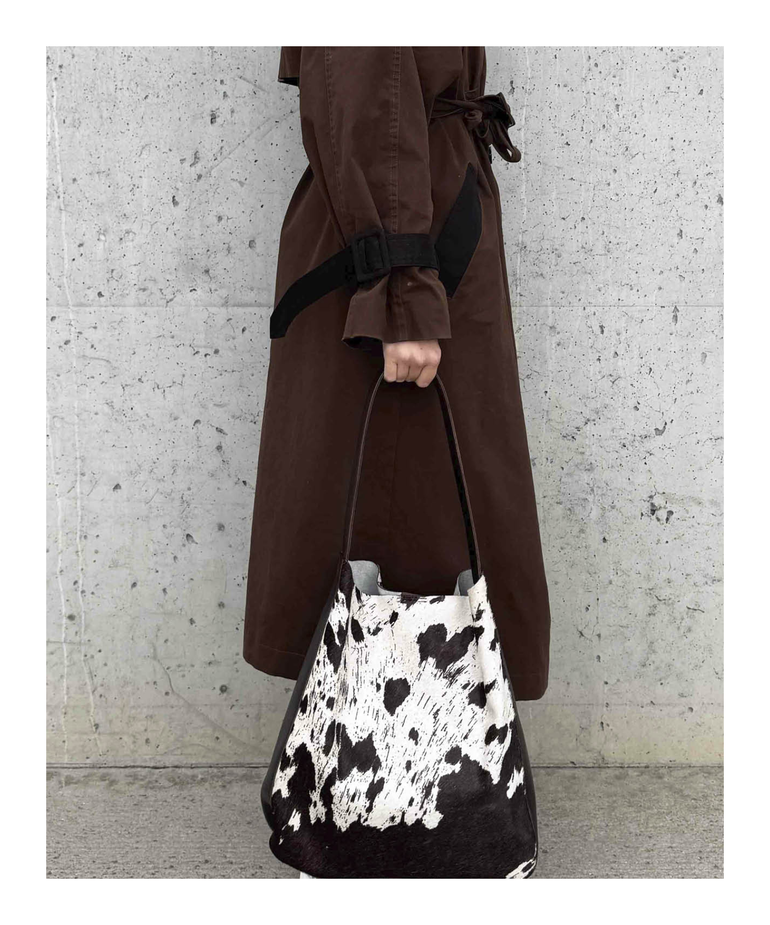 Markberg - cow print taske