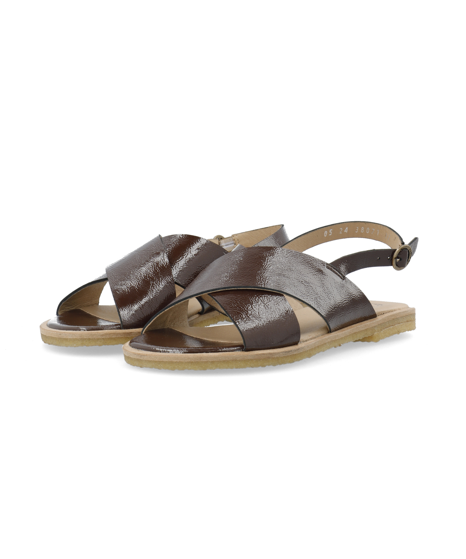 Cashott - Dame sandal coffee