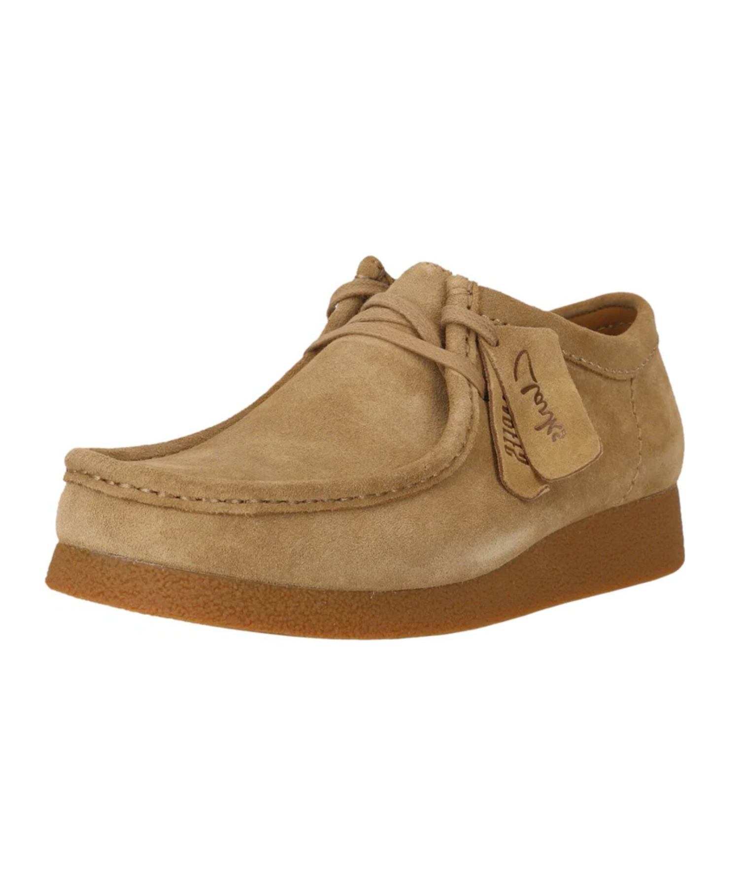 Clarks - Wallabee lys herresneakers