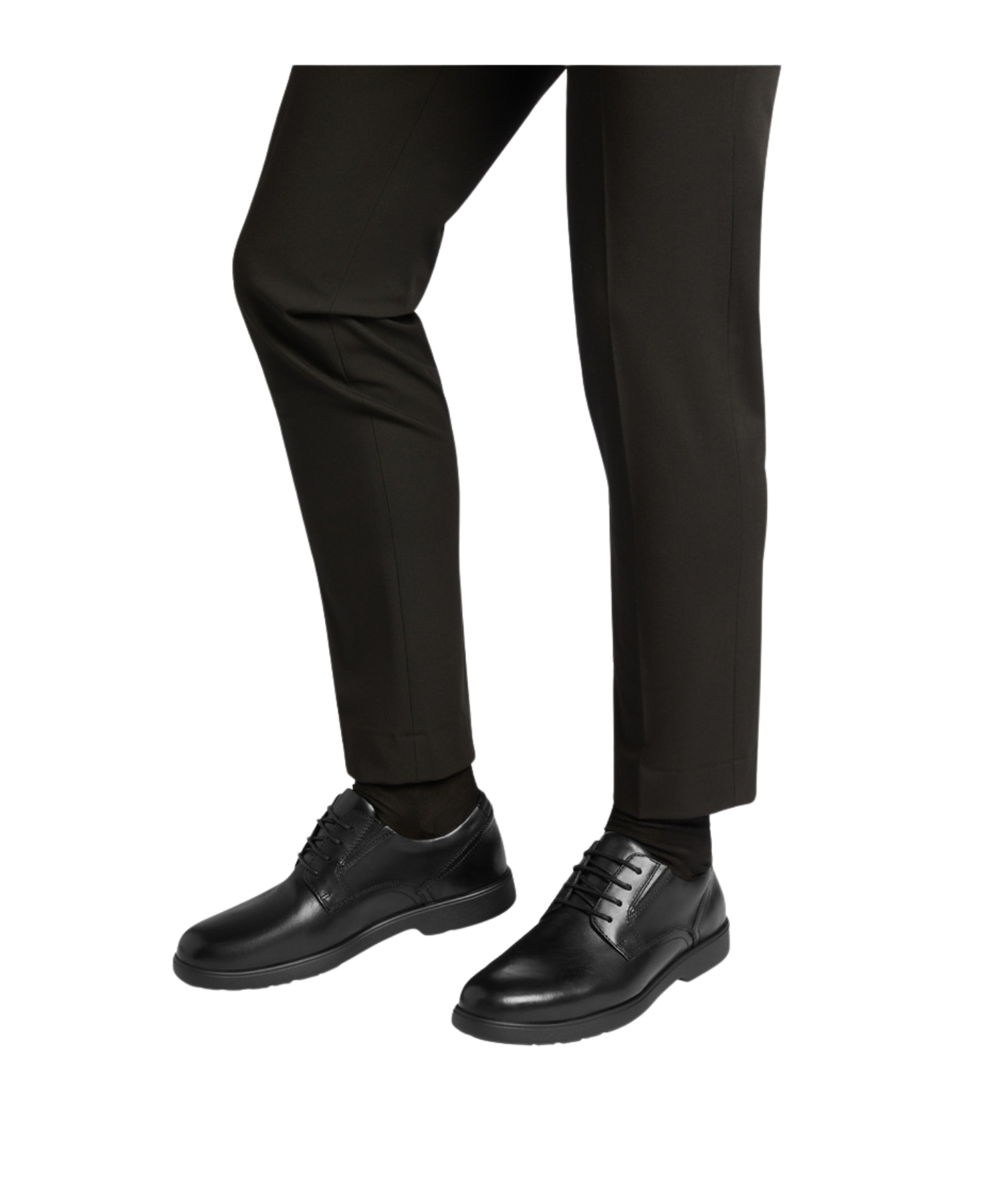 GEOX - Pæn sort læder herresko