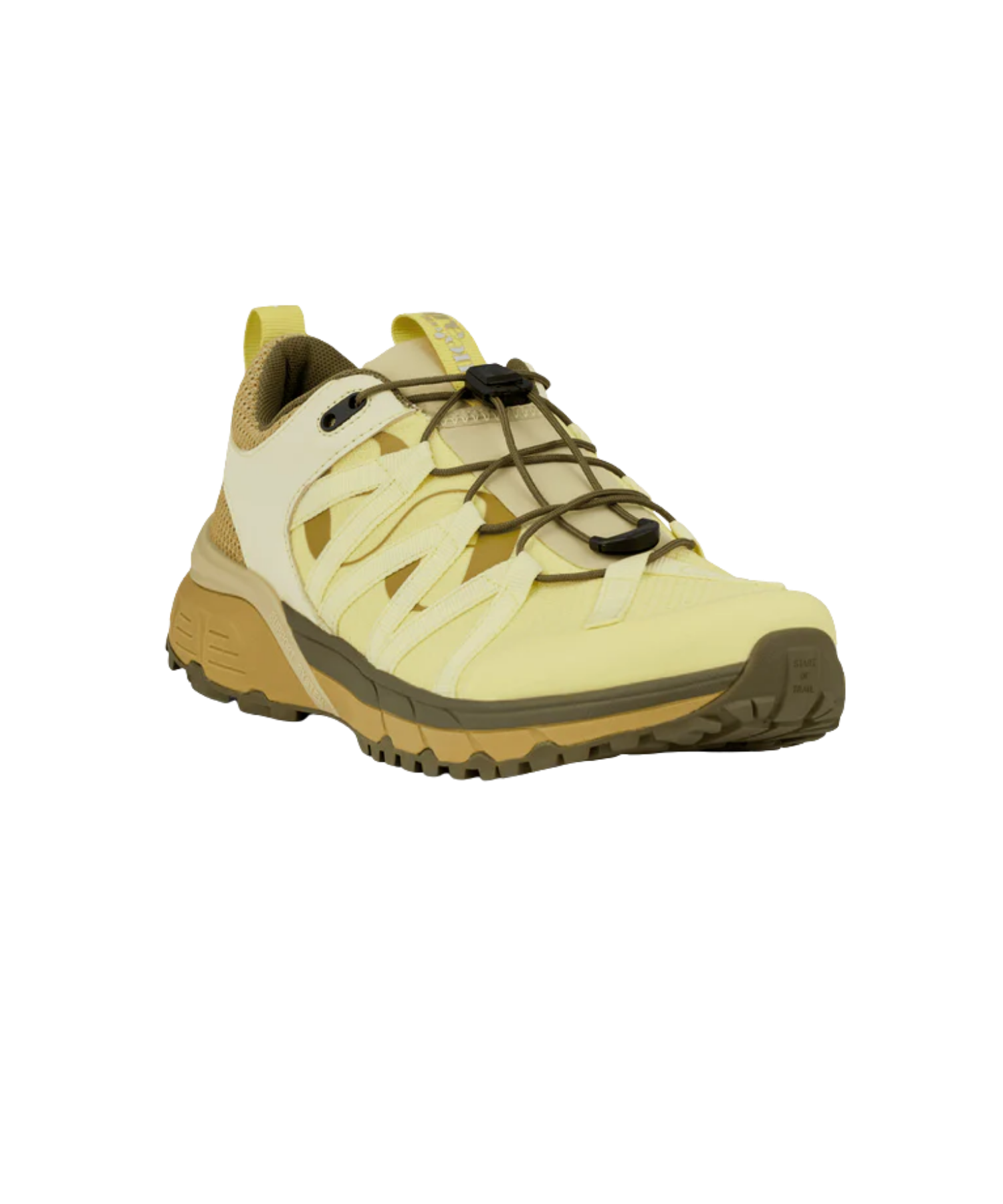 Green Comfort - Dame sneakers Trysil Yellow