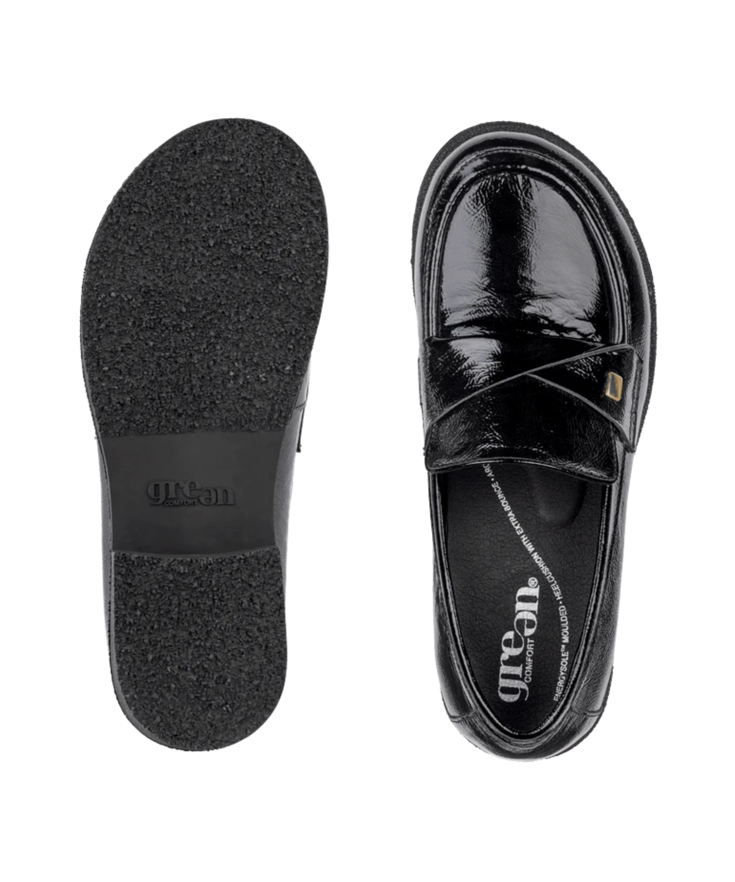 Green comfort - Dame loafers