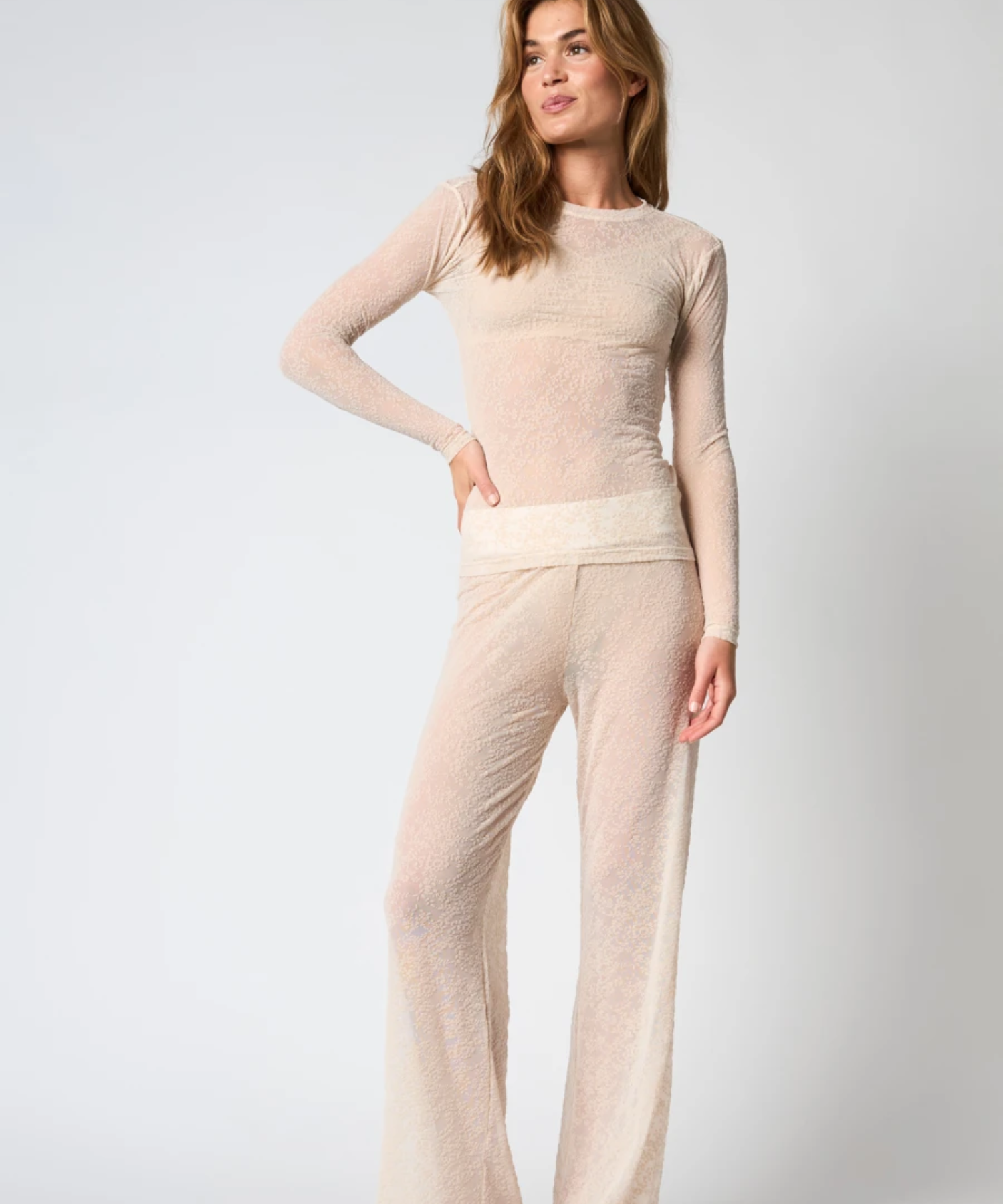 Hype the detail - Dame blonde bluse