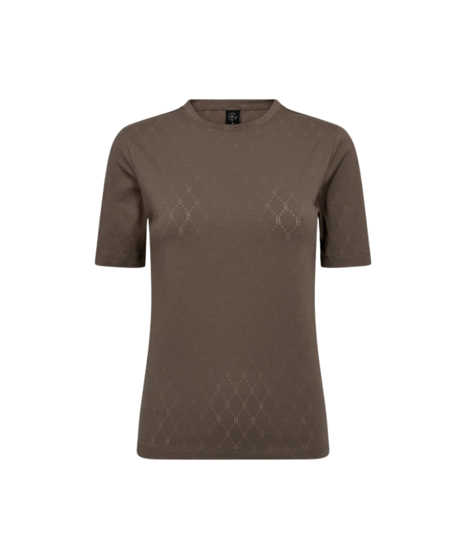 Hype the detail - Dame t-shirt brun