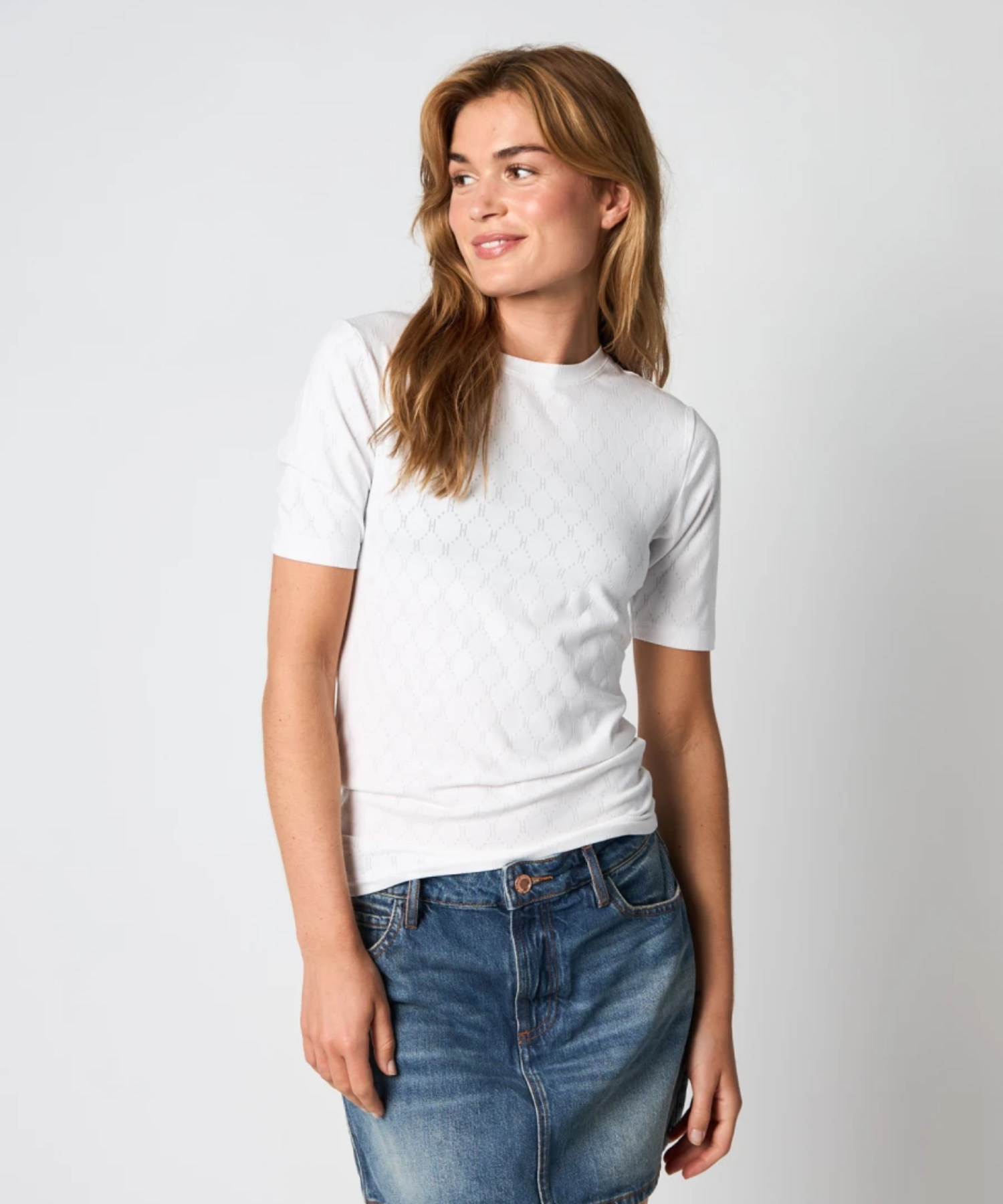 Hype the detail - Dame t-shirt hvid