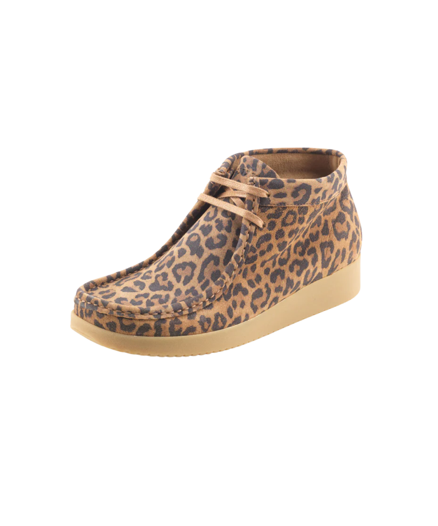 Nature - Dame støvle i leo print