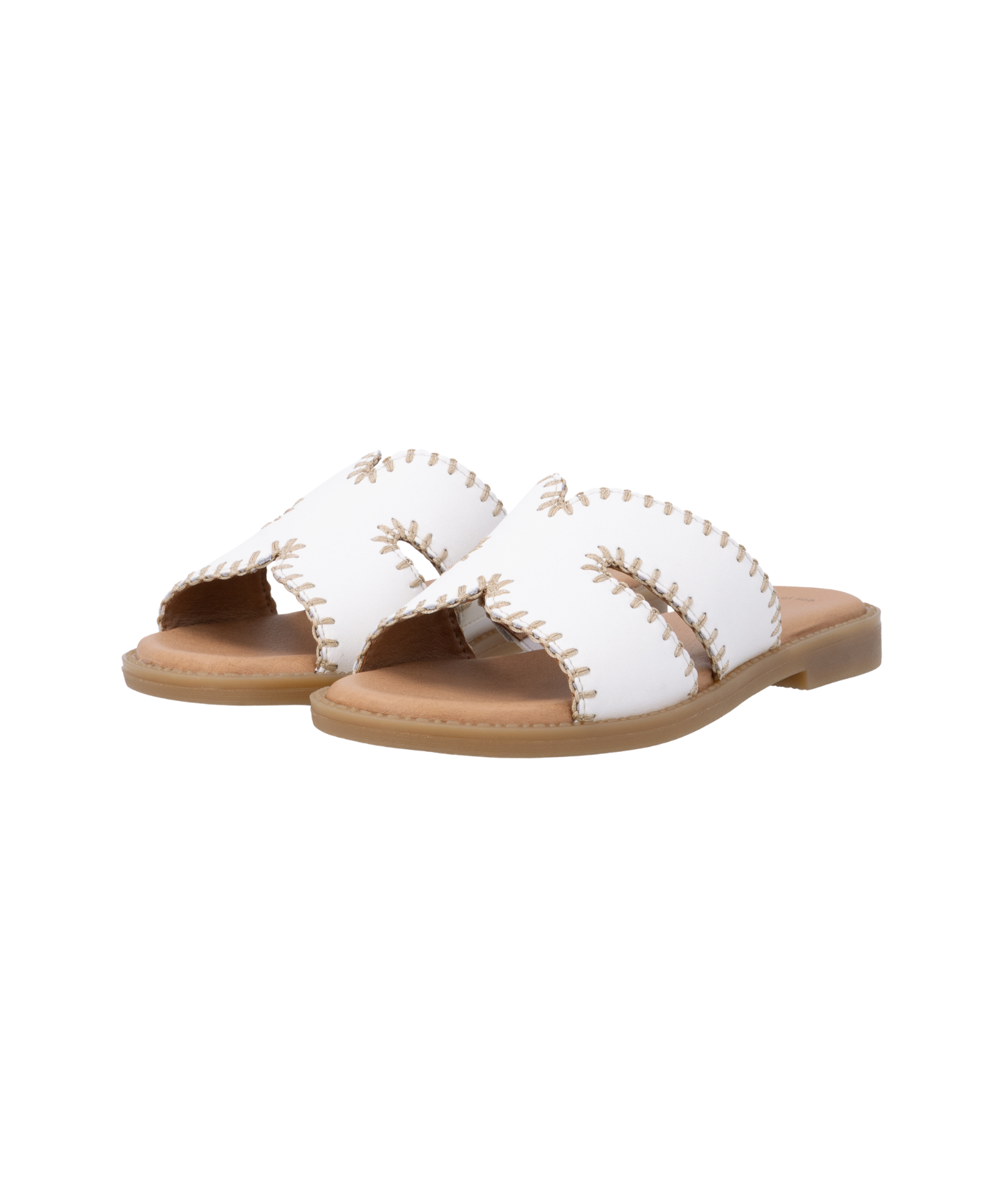 Remonte - Hvid dame slip in sandal