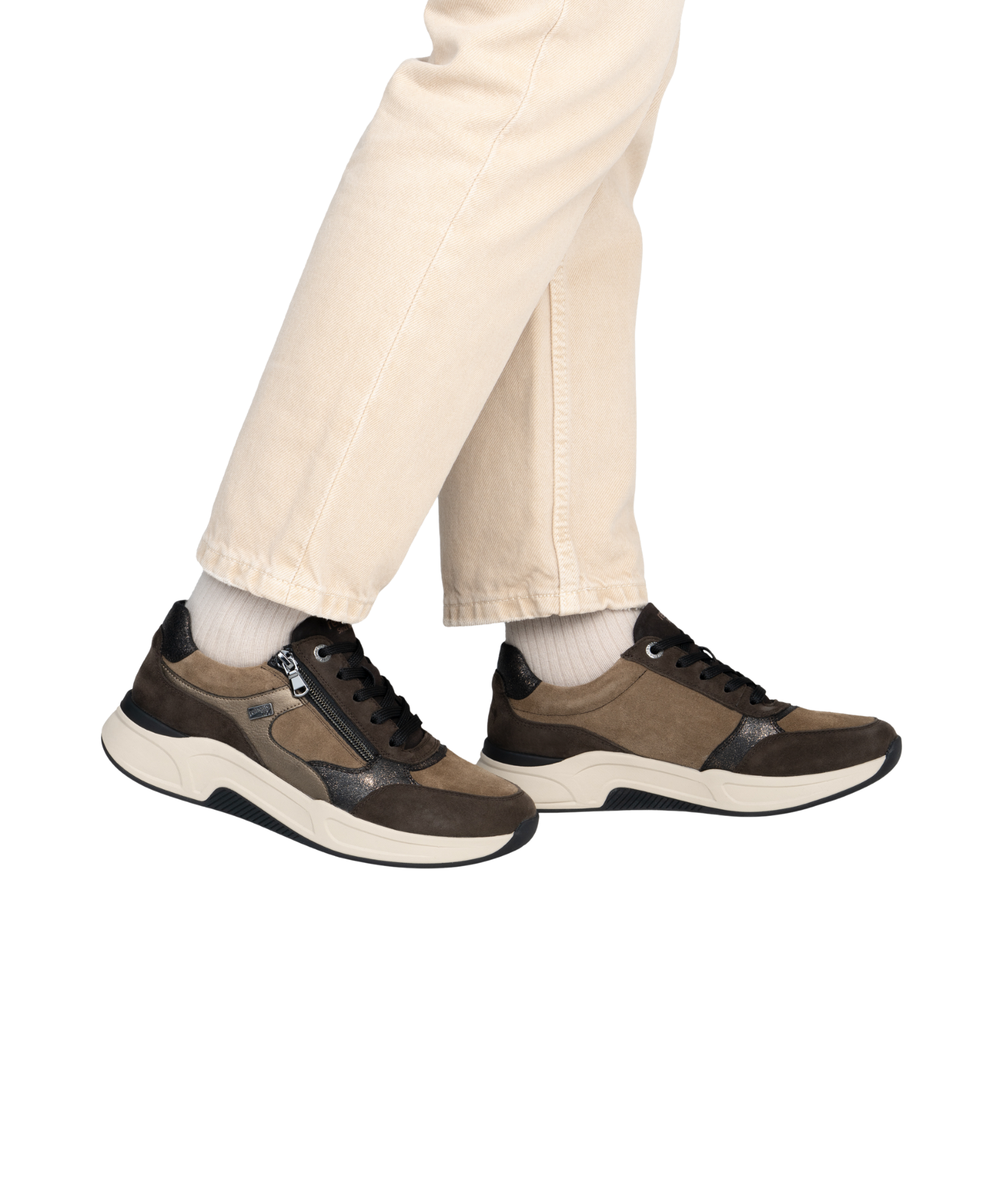 Remonte - Dame sneakers med ekstra vidde