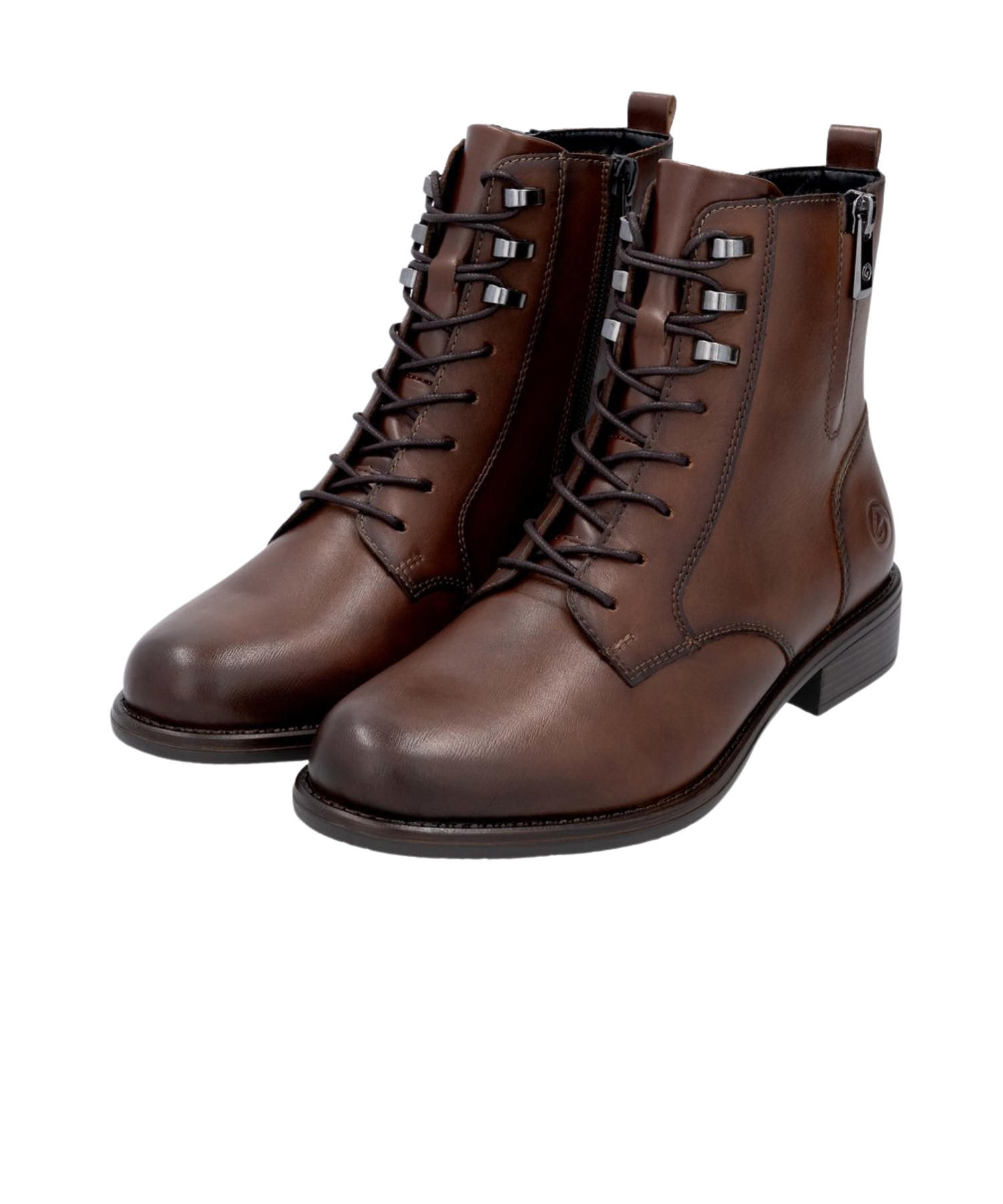 Remonte - Brun læder damestøvle