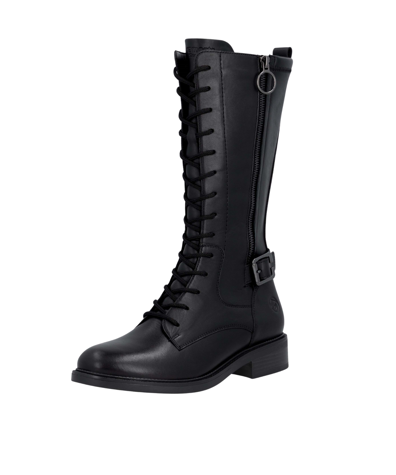 Remonte - Lang sort damestøvle