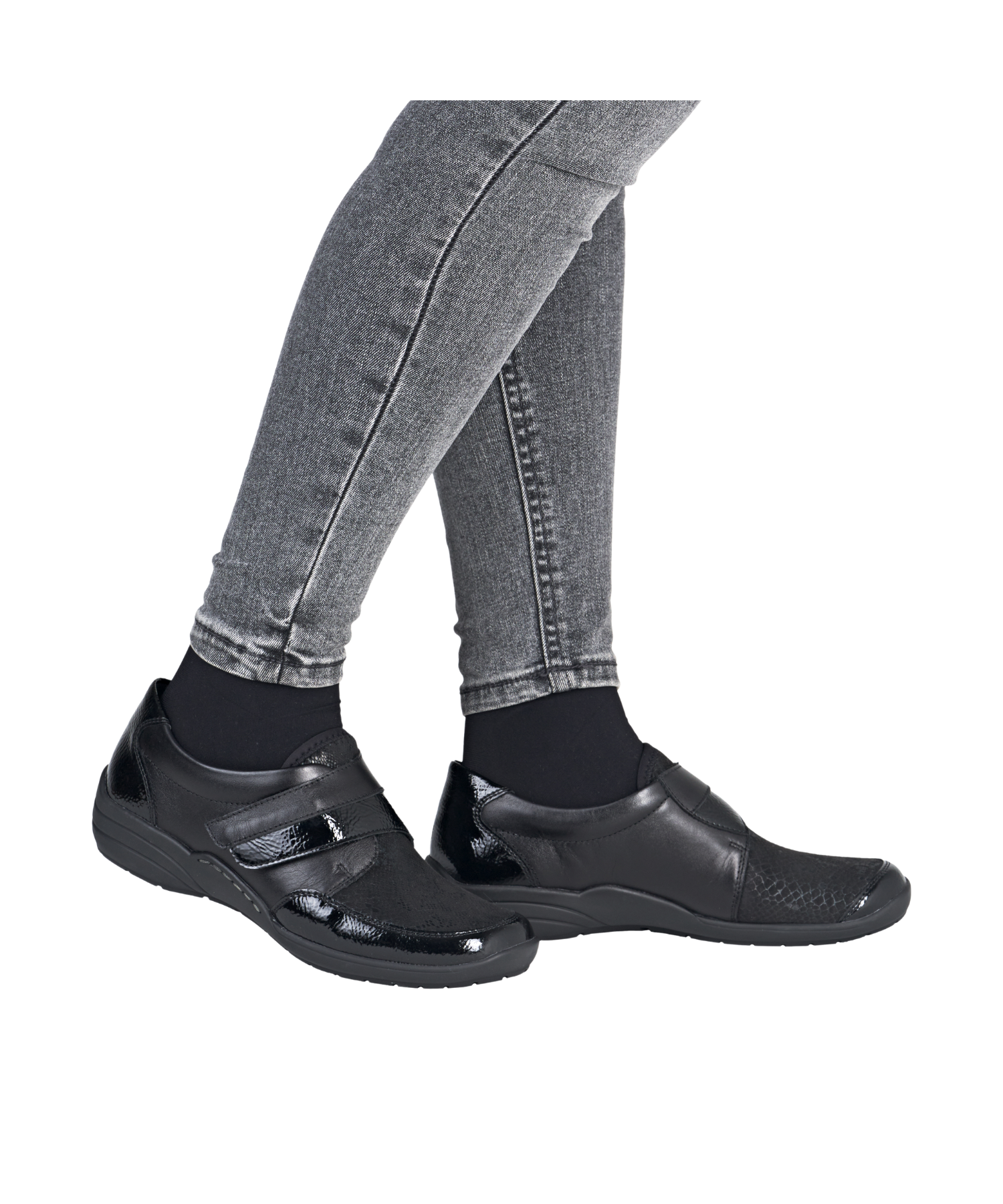 Remonte - Sort dame loafers