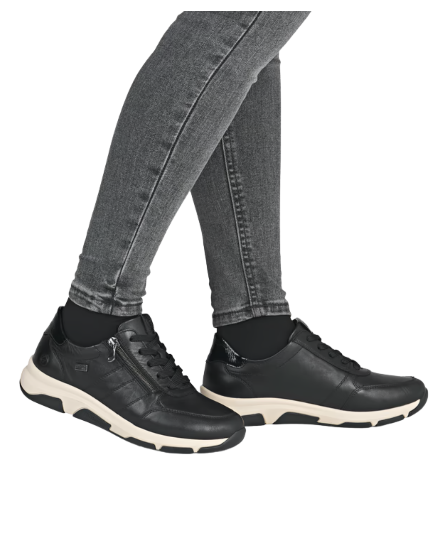 Remonte - Dame skind sneakers (Vidde G)