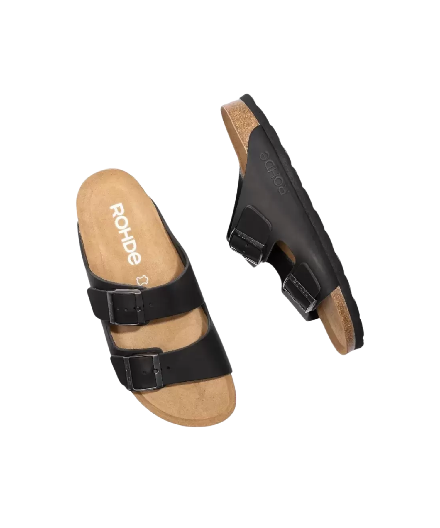 Rohde - Sort herre sandal