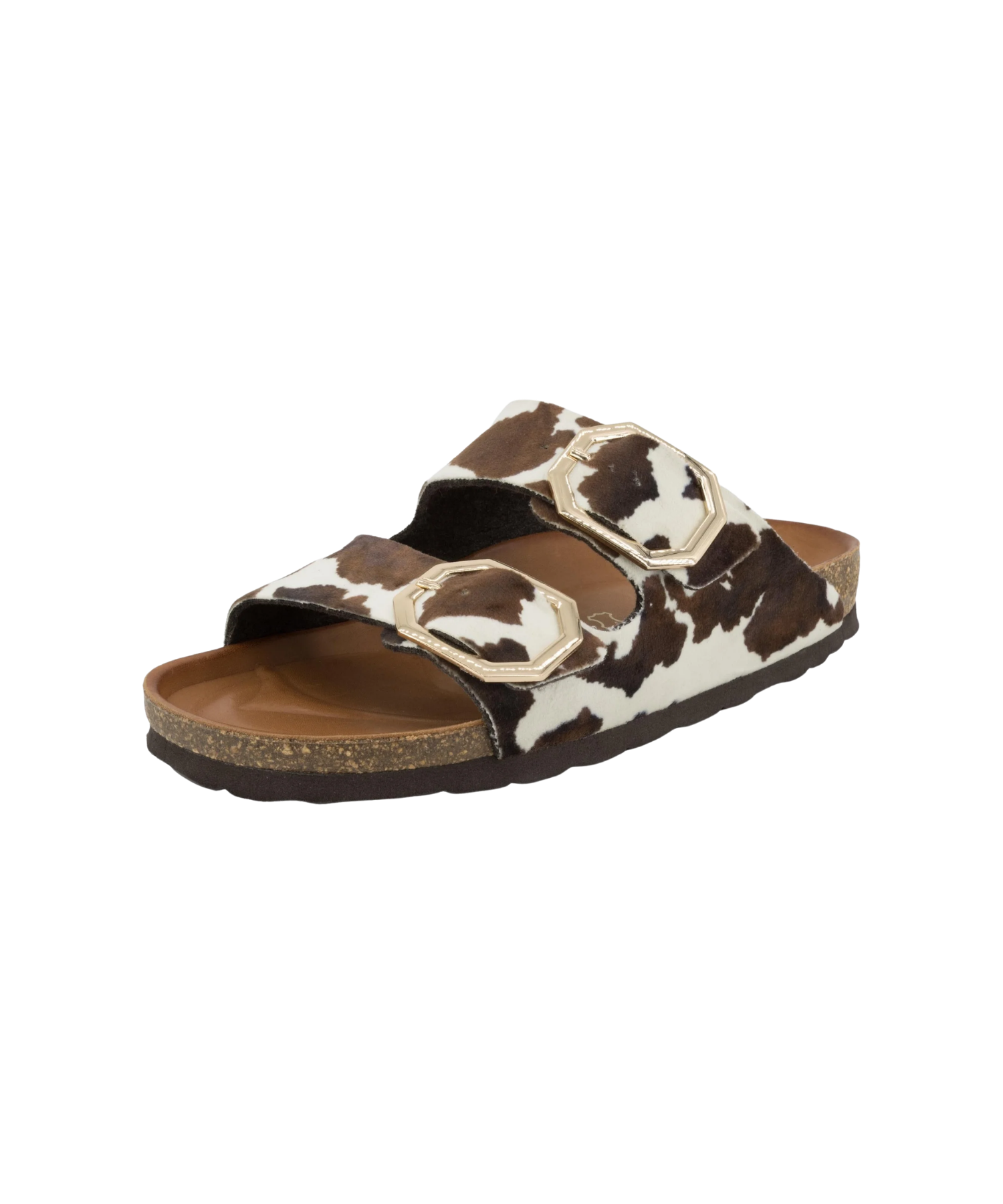 Rohde - Dame sandal i ko print