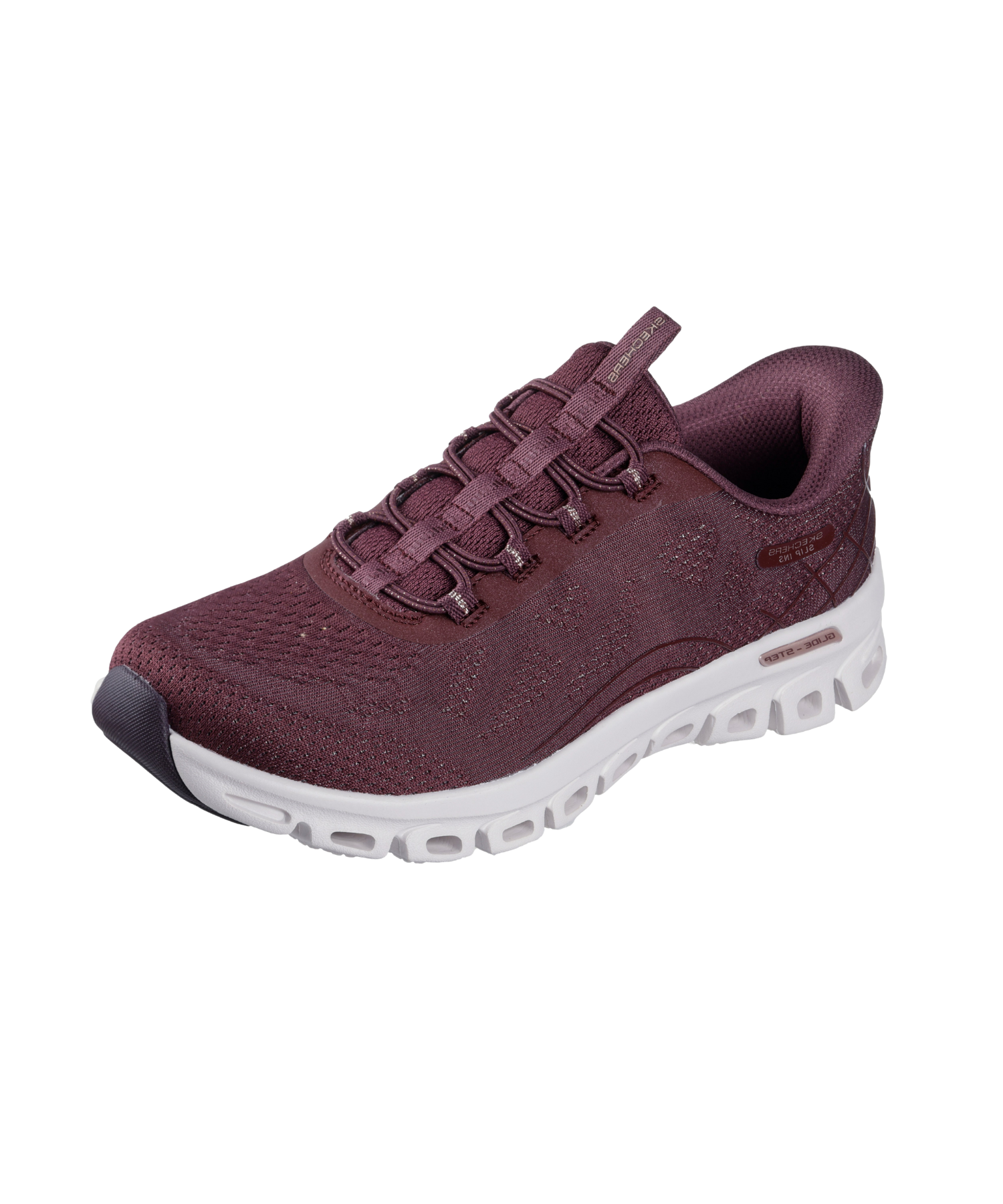 Skechers - Rød damesneakers slip-in