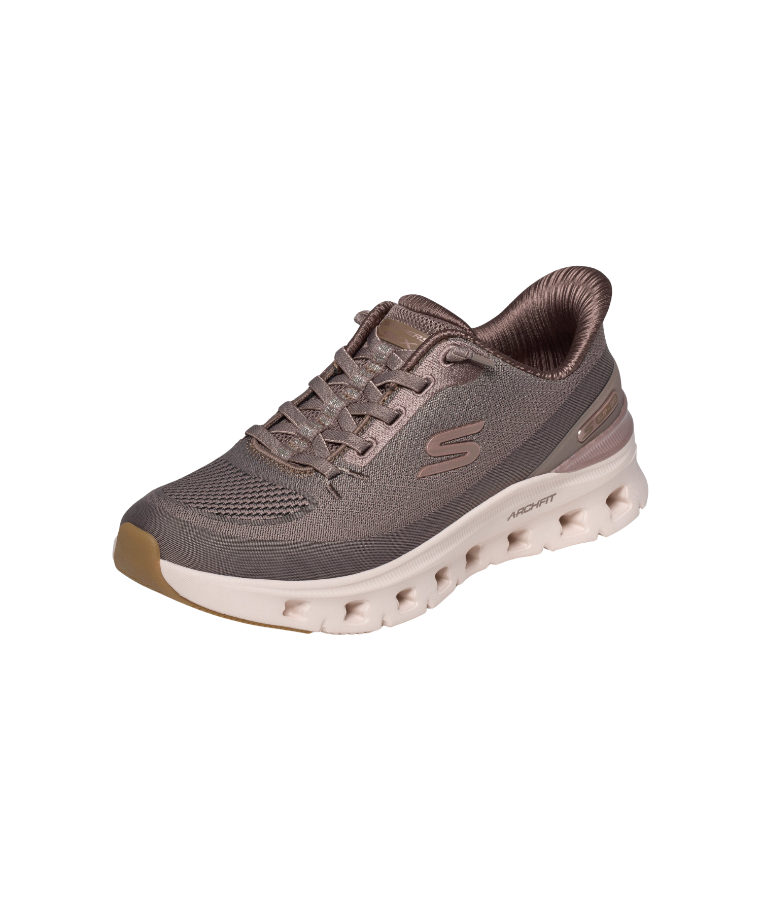 Skechers - Dame sneakers med glimmer