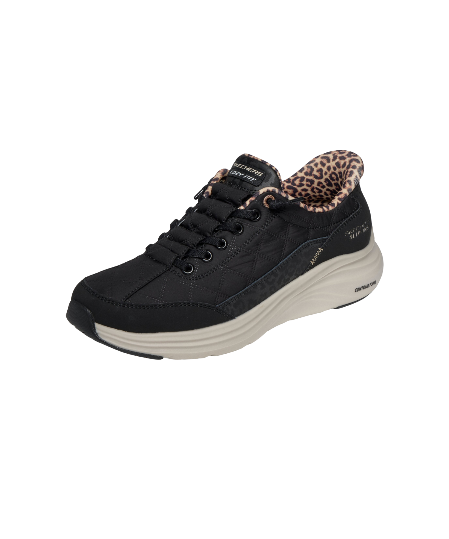 Skechers - Dame sneakers med leopard