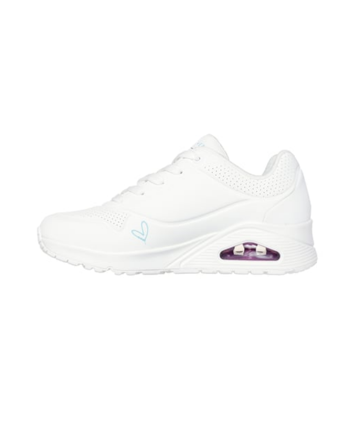 Skechers - Dame sneakers med hjerter