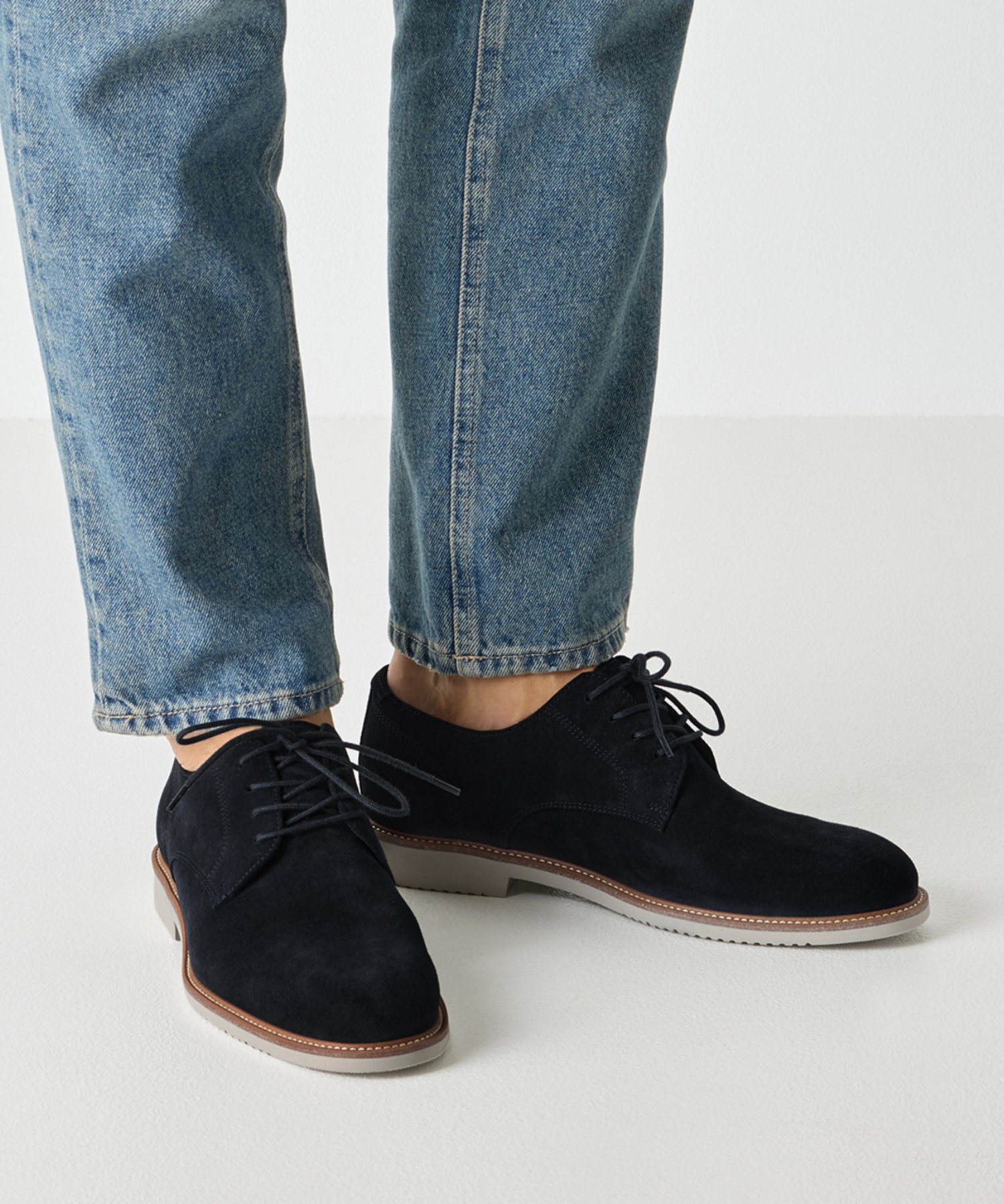 Tamaris - Herre snøresko navy