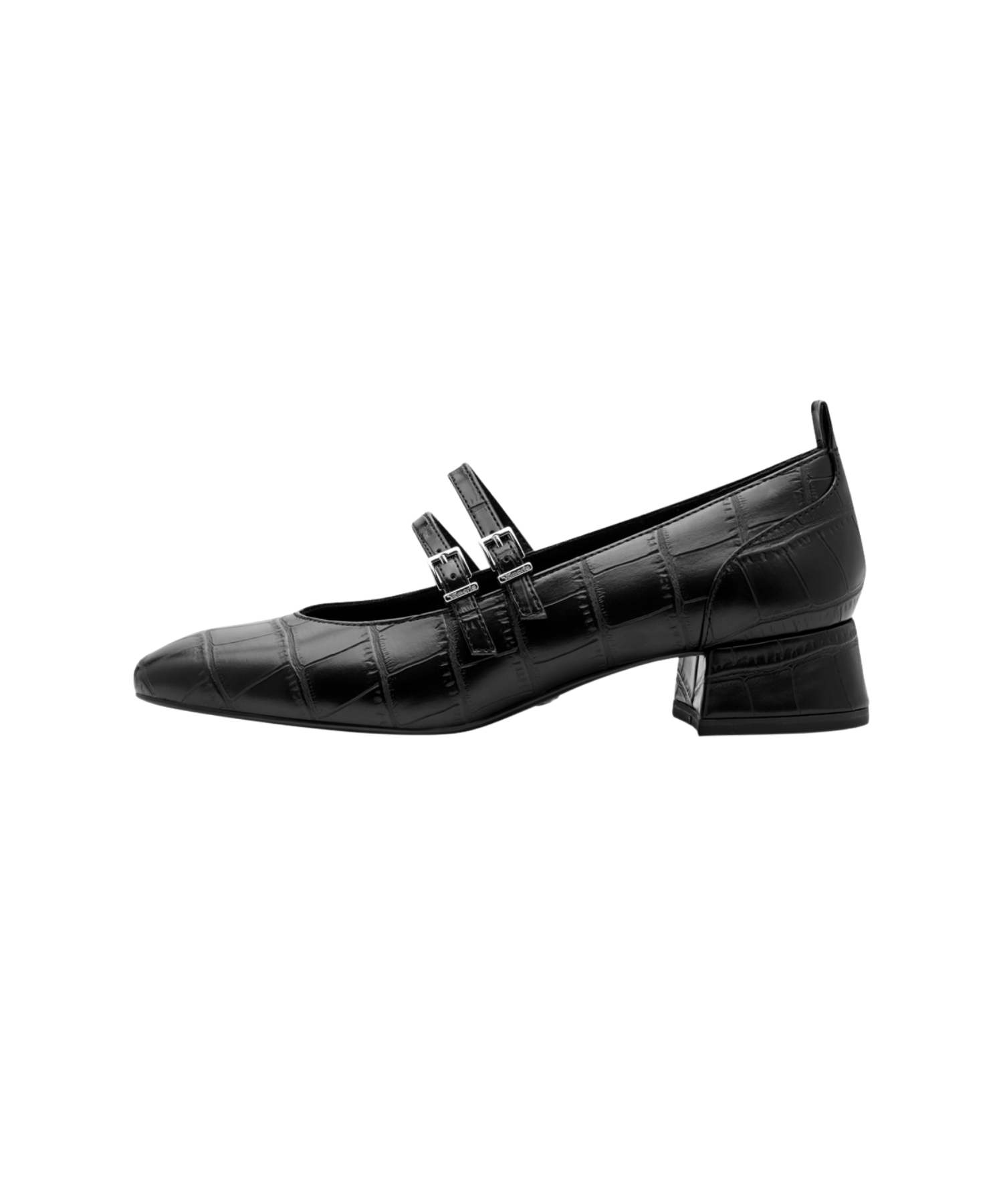 Tamaris - Pumps croco sort