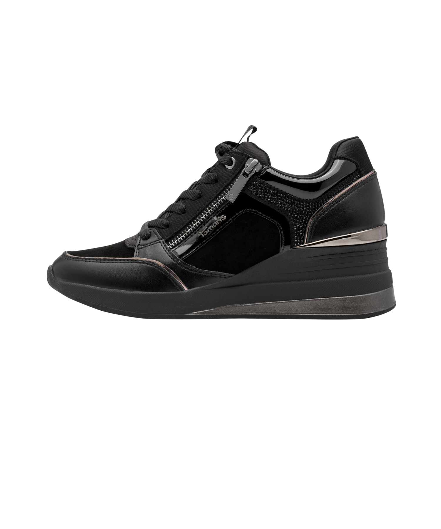 Tamaris - Sort dame sneakers