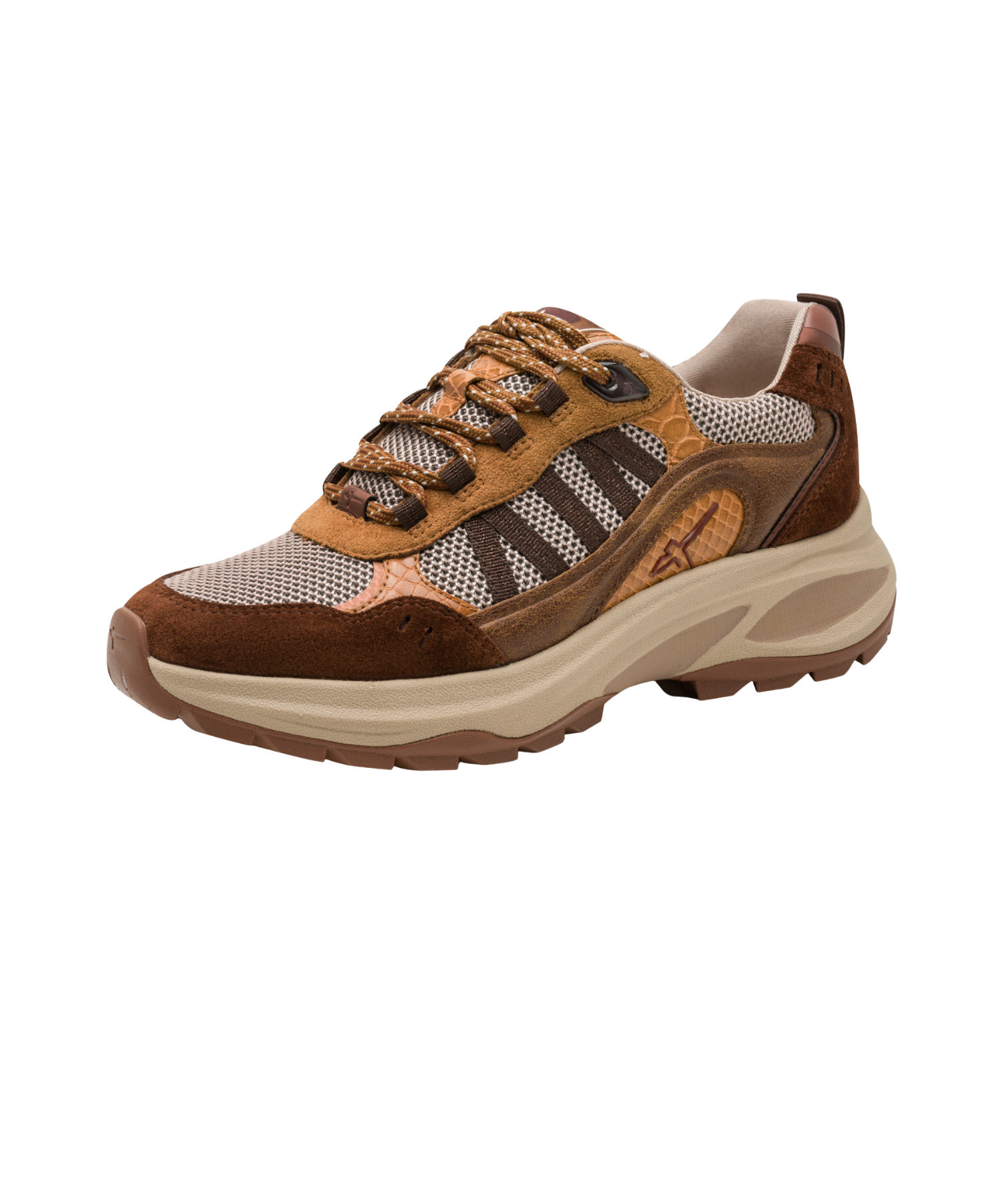 Tamaris - Dame sneakers brun