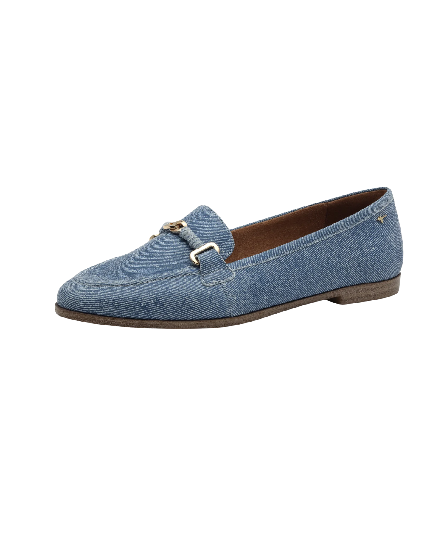 Tamaris - Blå loafers