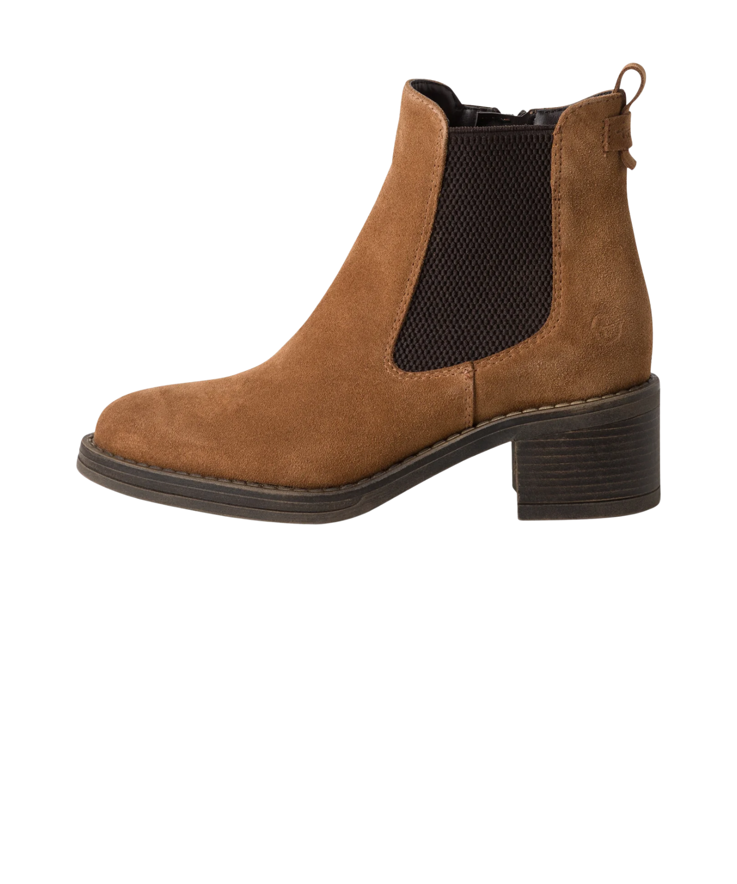 Tamaris - Chelsea boot brun til dame