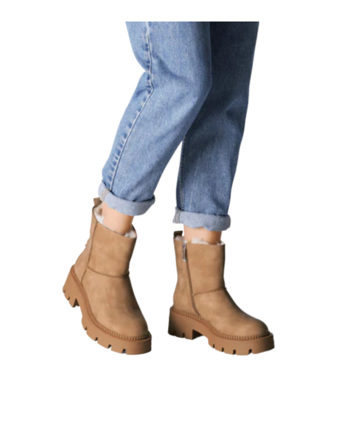 Tamaris - Brun bamsestøvle