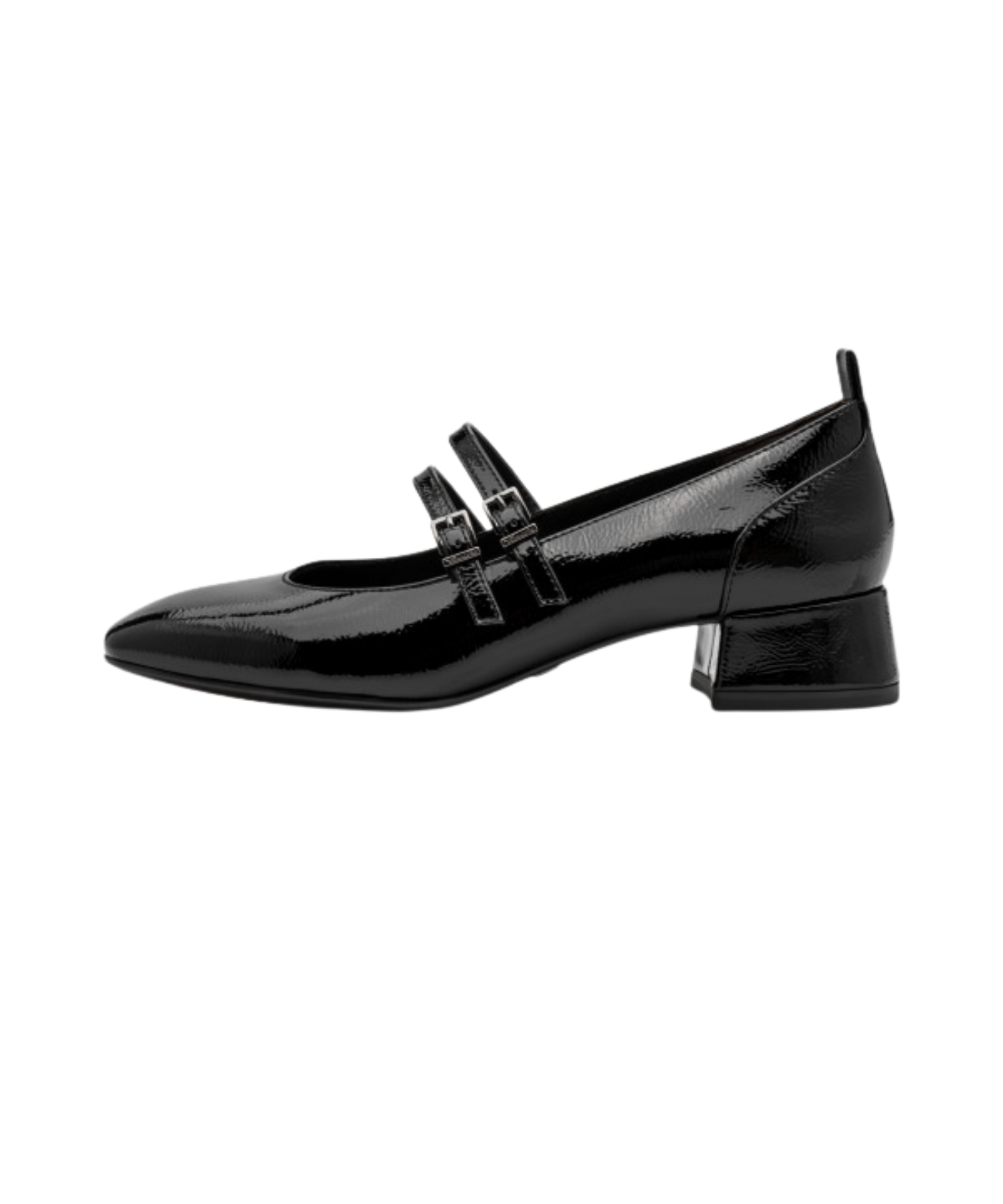 Tamaris - Sort lak dame pumps