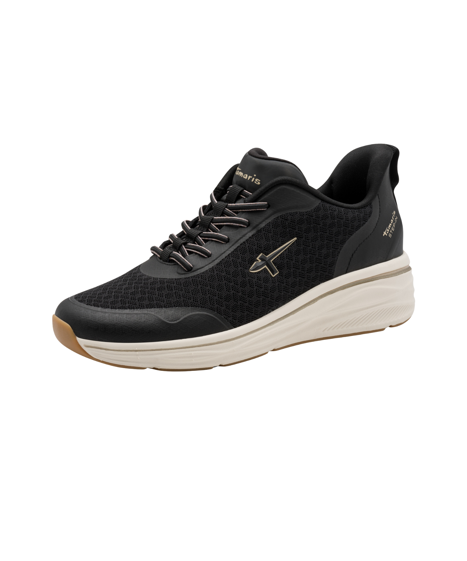 Tamaris - Sort damesneakers "step-in"