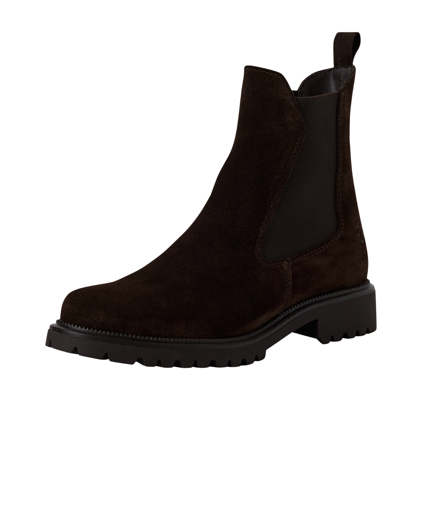 Tamaris - Brun ruskind damestøvle