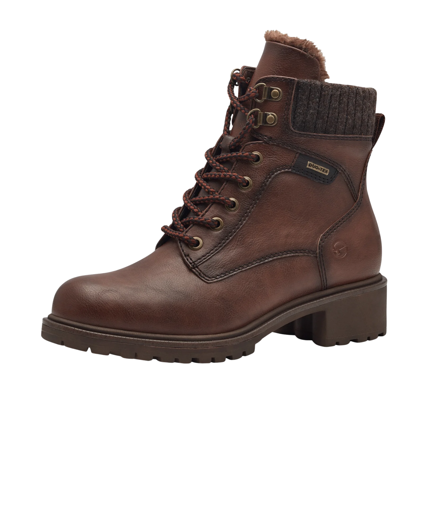 Tamaris - Brun vinterstøvle med tex-membran