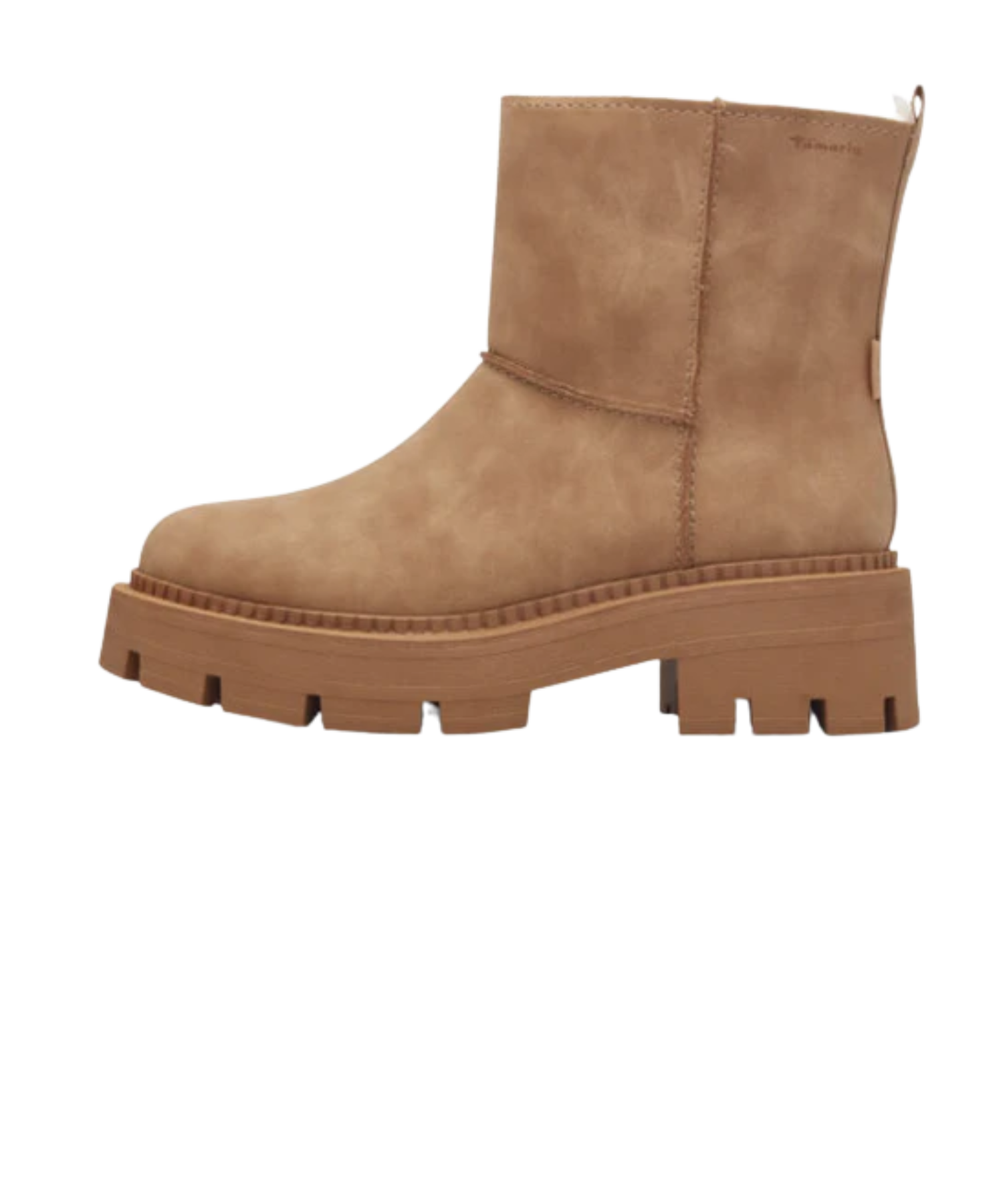 Tamaris - Brun bamsestøvle