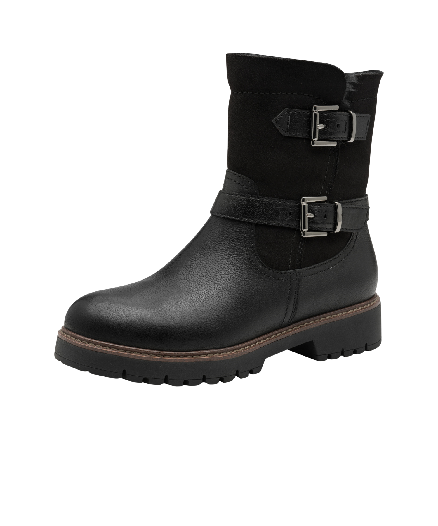 Tamaris - Sort vinter damestøvle