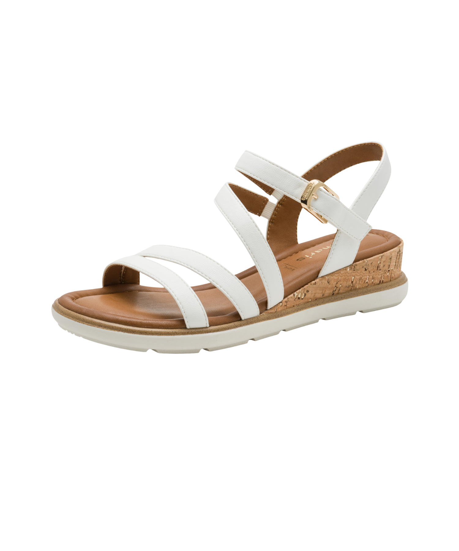 Tamaris - Hvid damesandal