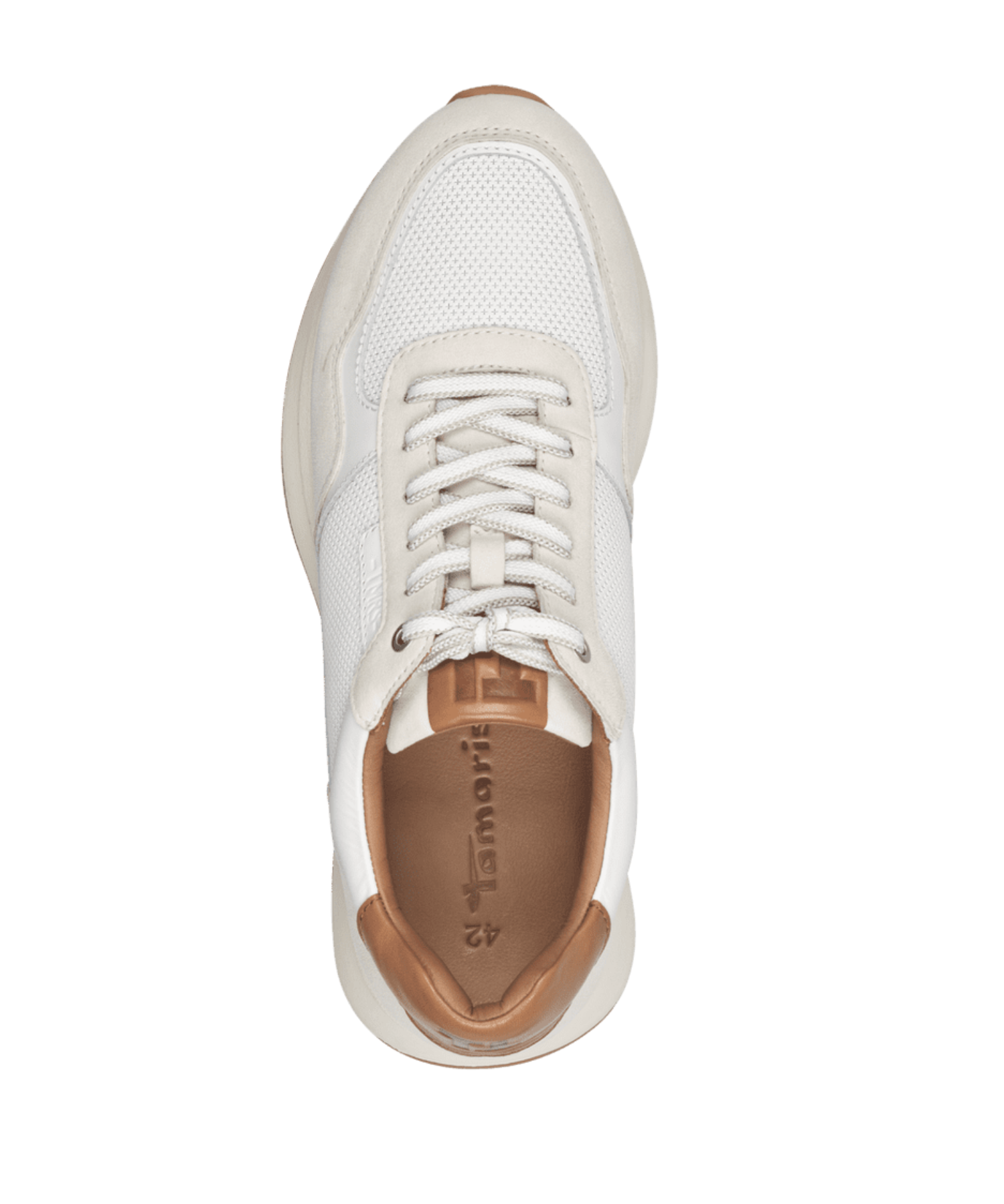 Tamaris - Lys herre sneakers