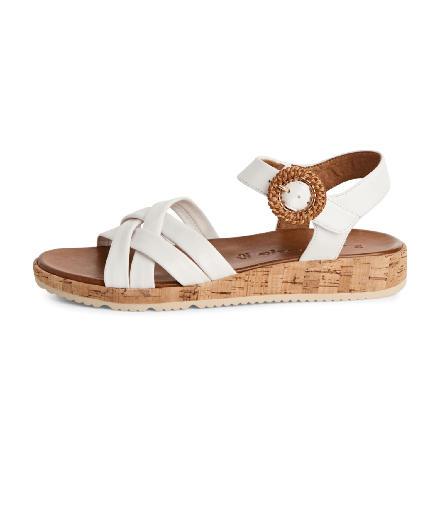 Tamaris - hvid sandal