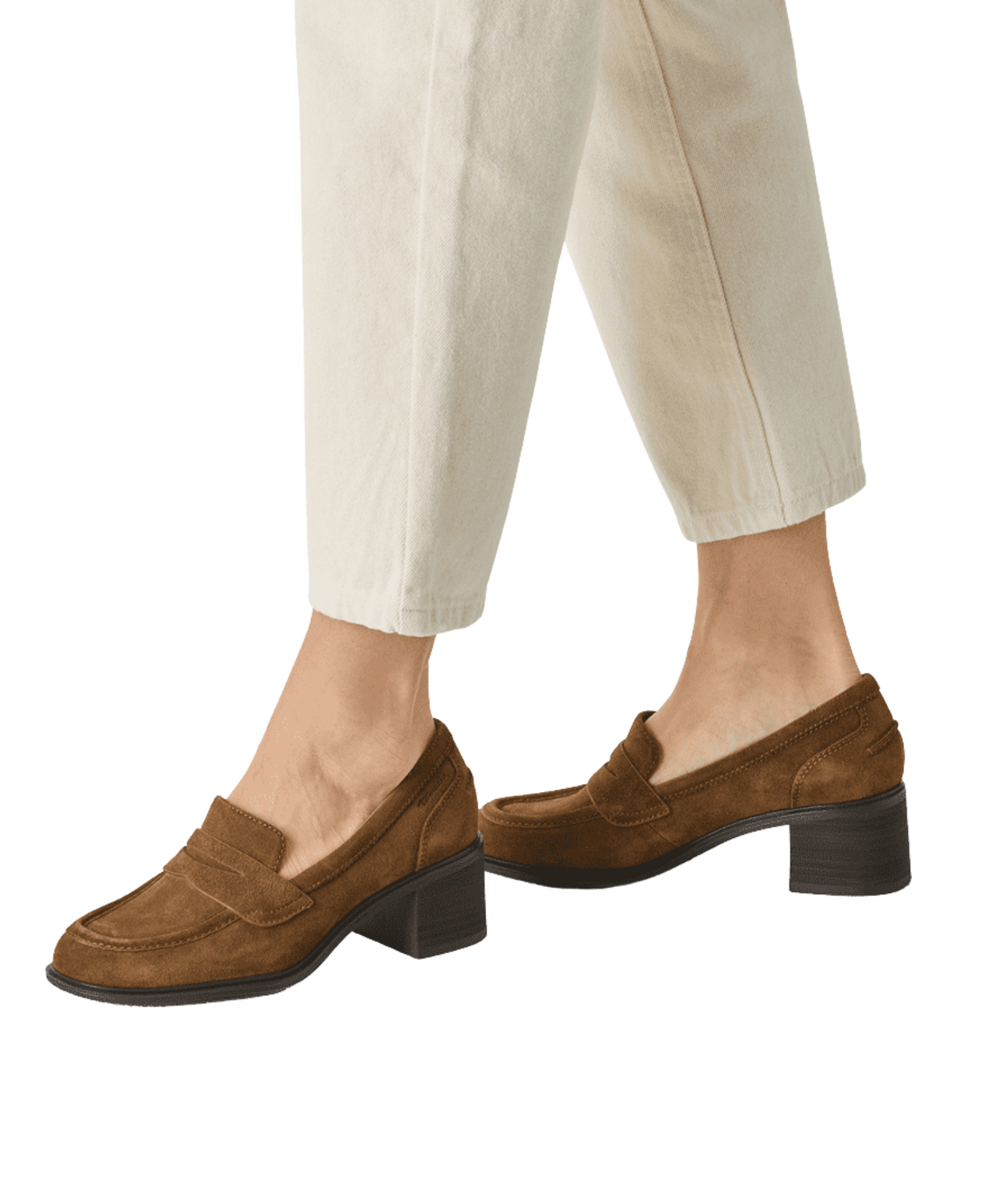 Tamaris - Dame loafers I ruskind