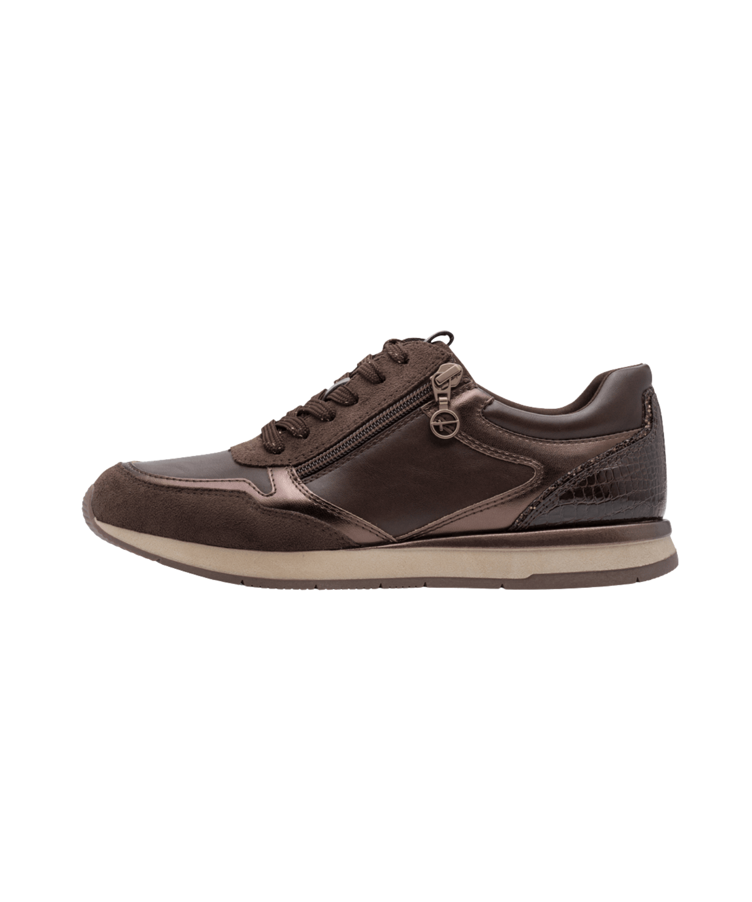 Tamaris - Dame sneakers I brun
