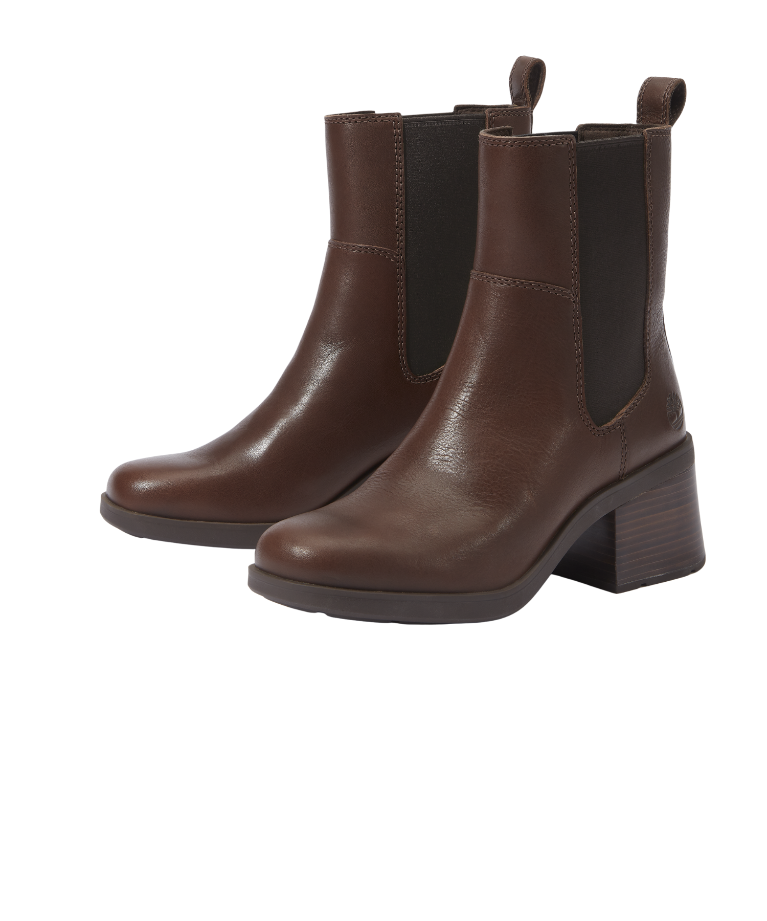 Timerland - Brun læder dame støvle
