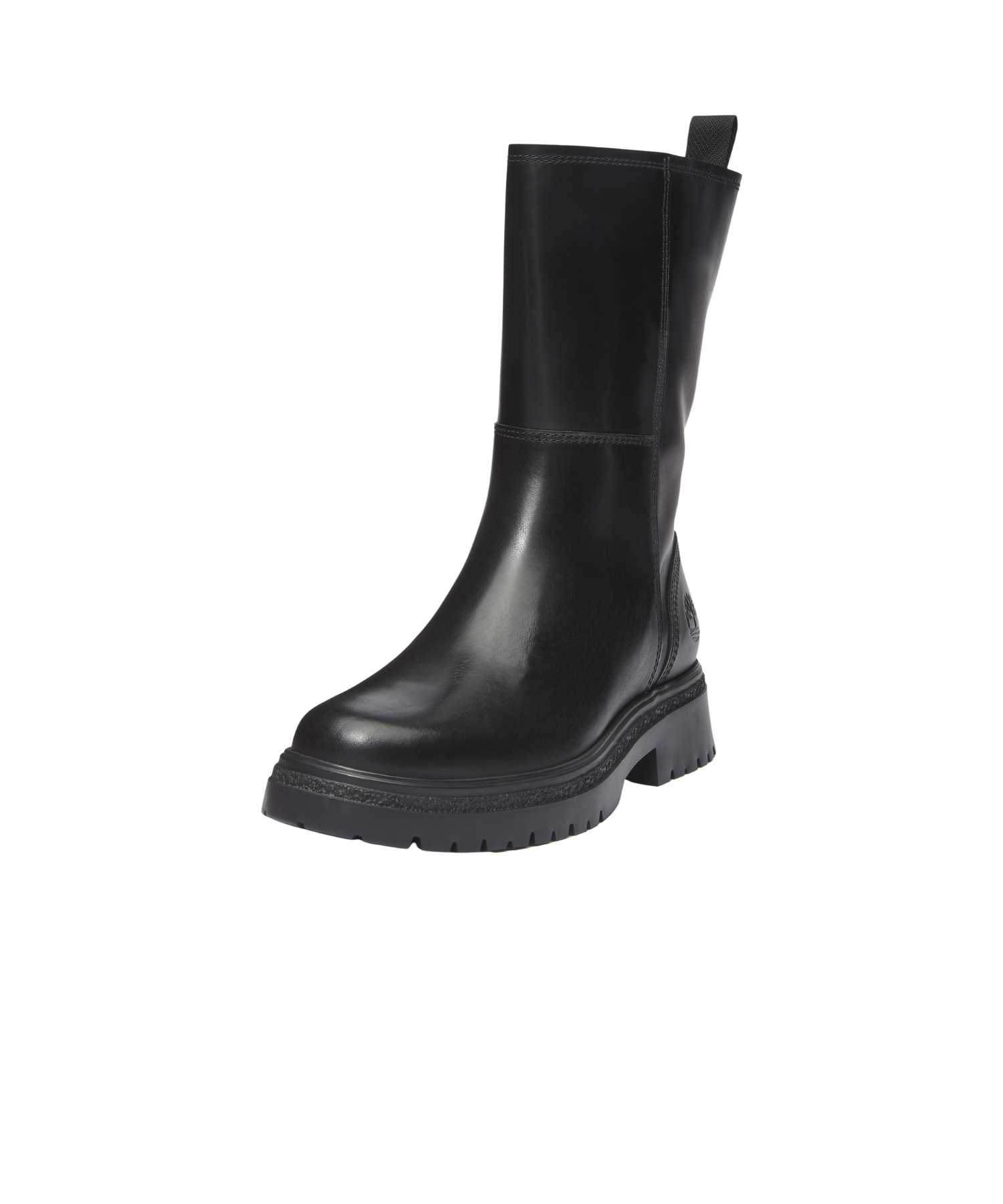 Timberland - Sort damestøvle med lynlås