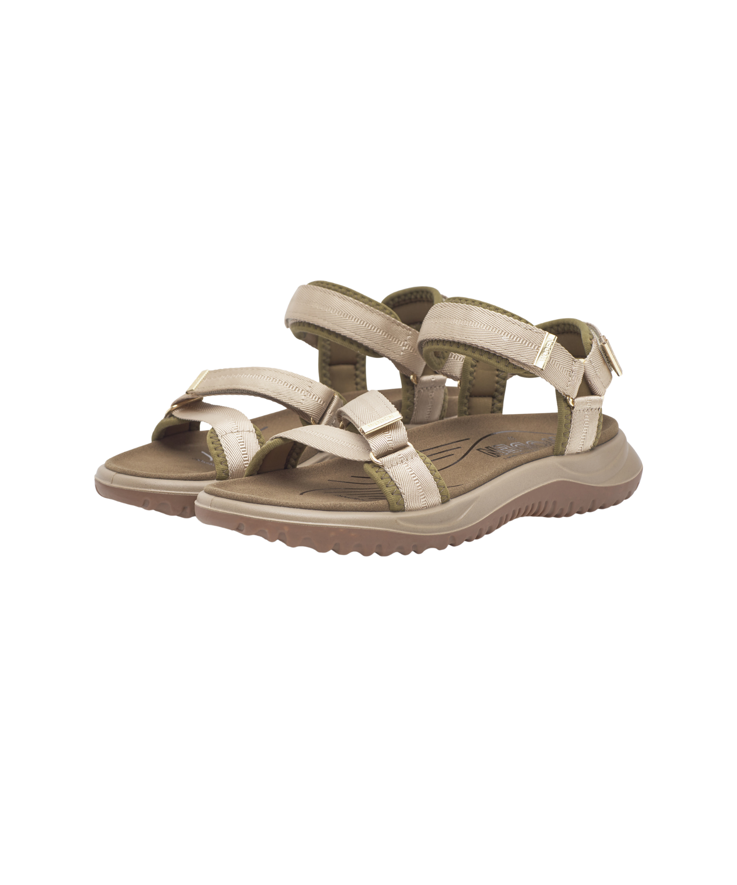 Woden - Solvej Damesandal Stone