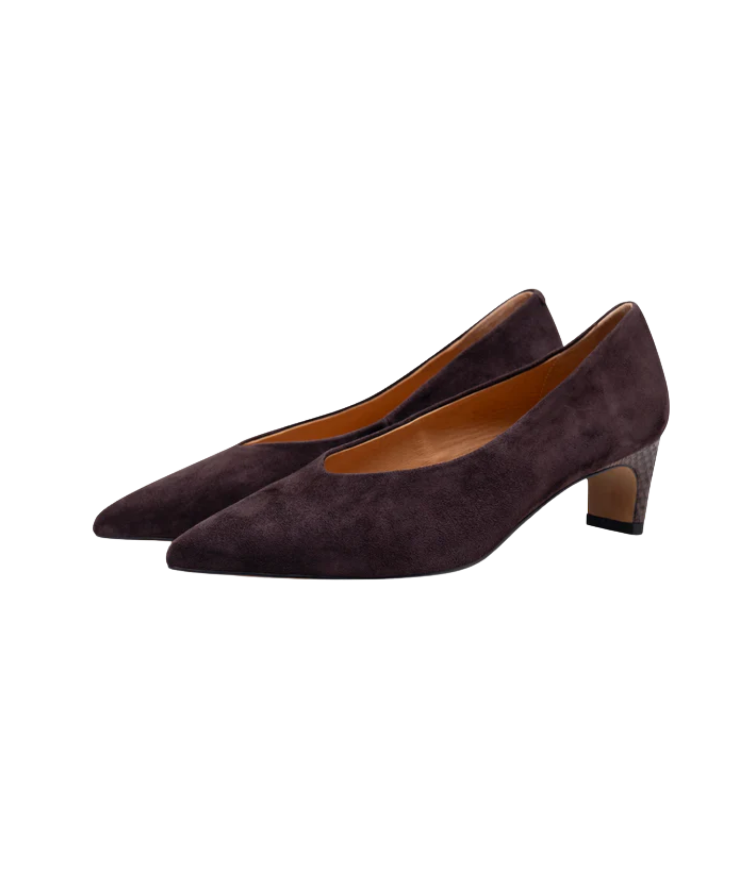 Woden - Dame pumps brun