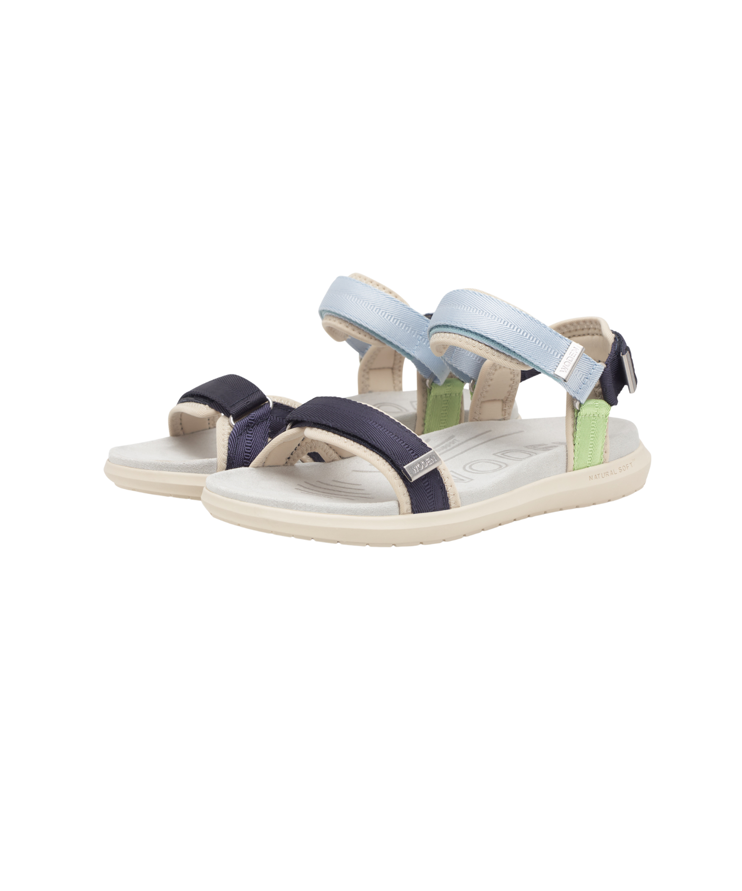 Woden - Line Lite Damesandal Moonstone
