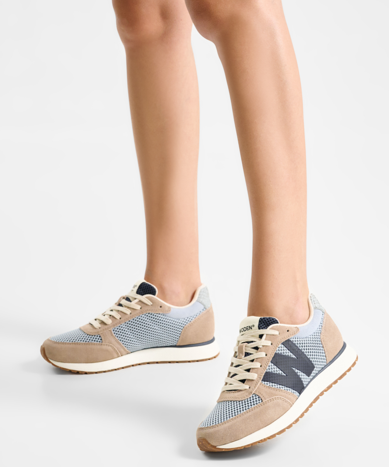 Woden - Ronja Icon Moonstone damesneakers