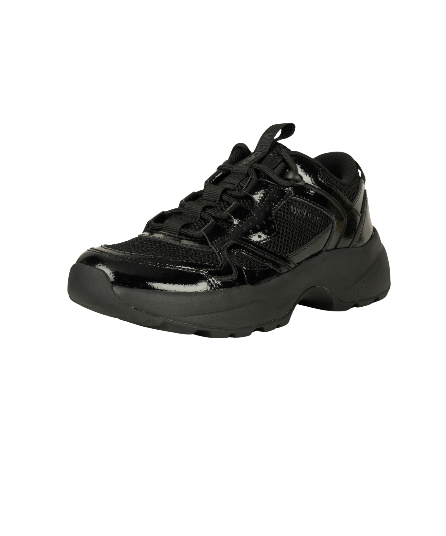 Woden - Sort damesneakers