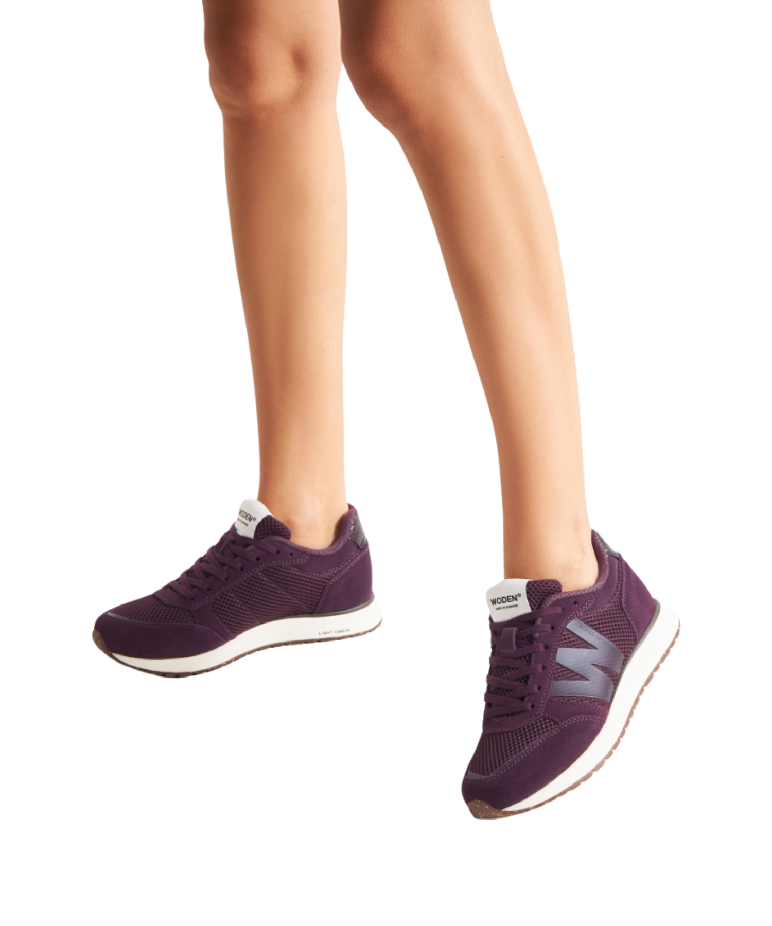 Woden - Dame sneakers Cherry