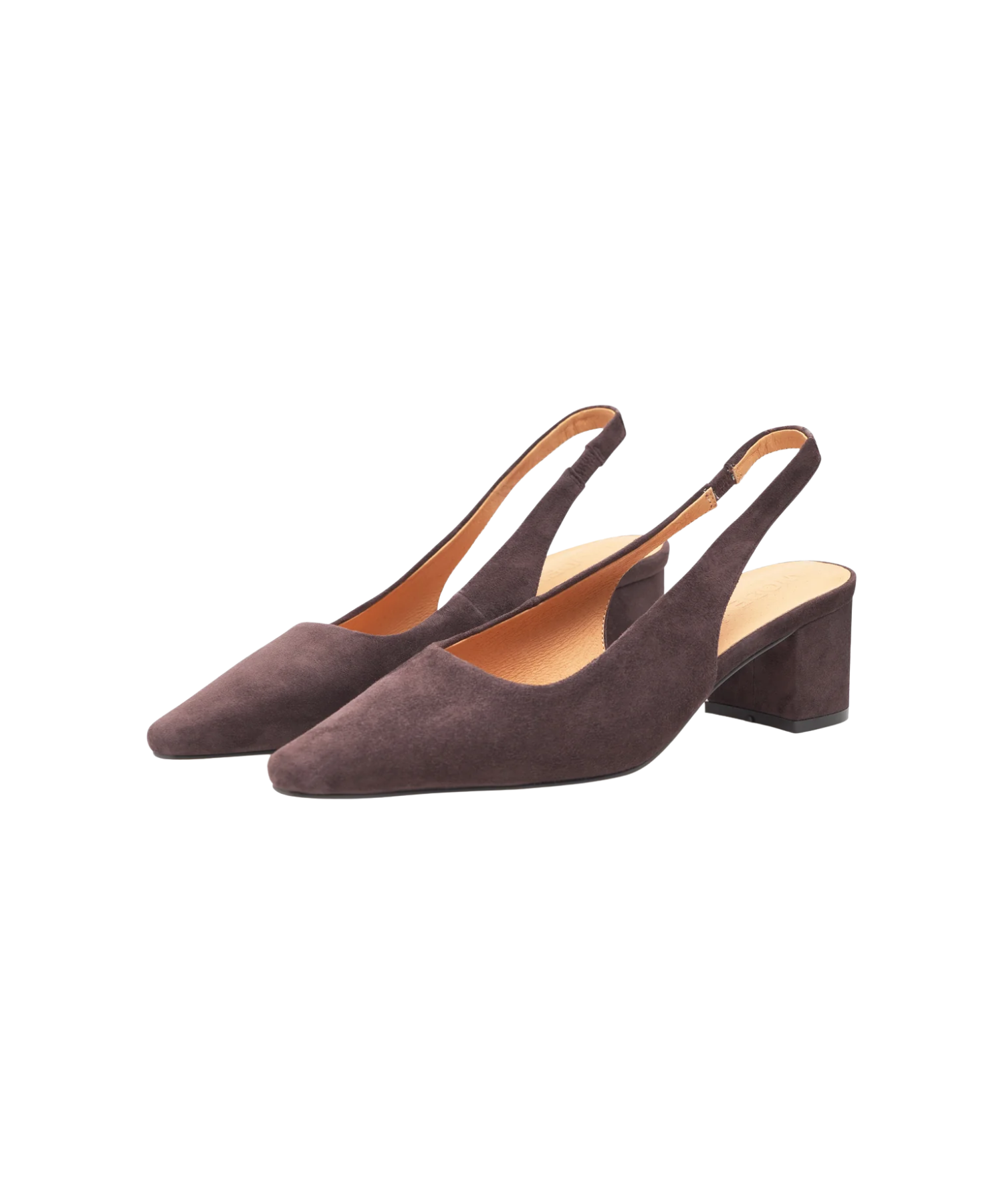Woden - Dame pumps i skind